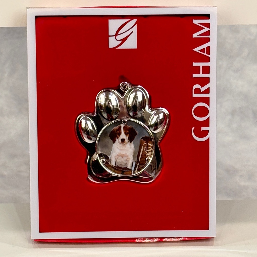 NIB Gorham Puppy’s First Christmas ornament!